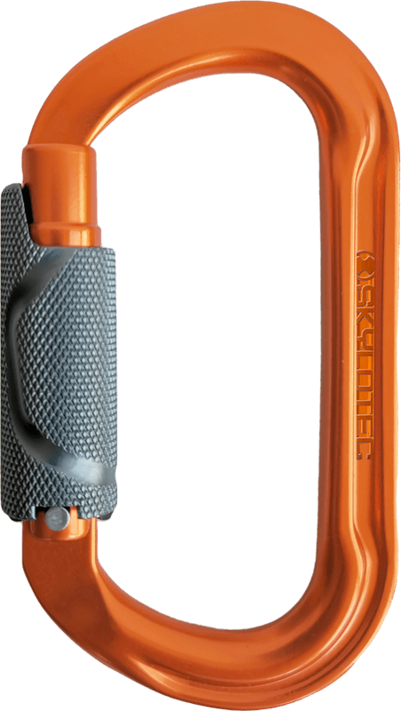 SKYLOTEC DOUBLE-O TRI ActSafe karabin orange WLL 250 kg