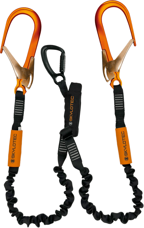 SKYLOTEC SKYSAFE PRO+ dobbel fangline 1,8m m/gigant presslås