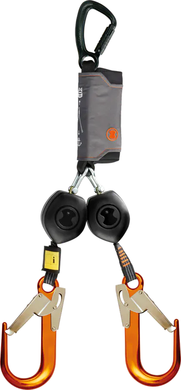 SKYLOTEC PEANUT Y dobbel fallblokk bånd 2,5m