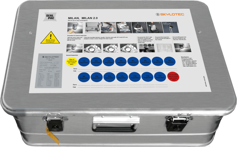 SKYLOTEC MILAN SEAL PAC alukasse inntil 250,0m