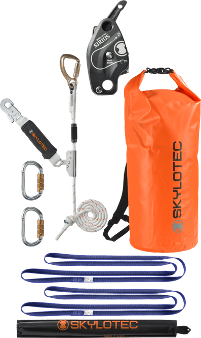 Hovedbilde SKYLOTEC ROOFWORXX KIT fallsikringstau m/redning ...