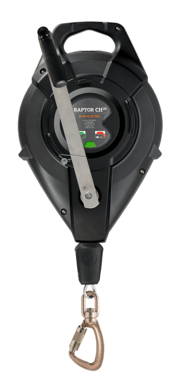 SKYLOTEC RAPTOR C20 HUB fallblokk m/sveiv for redning 20,0m