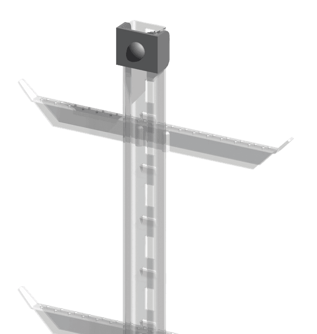 Hovedbilde SKYTAC END STOP FIXED lukket